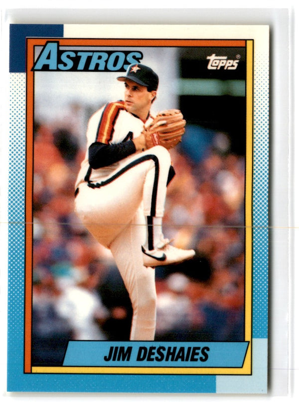 1990 Topps Tiffany Jim Deshaies #225