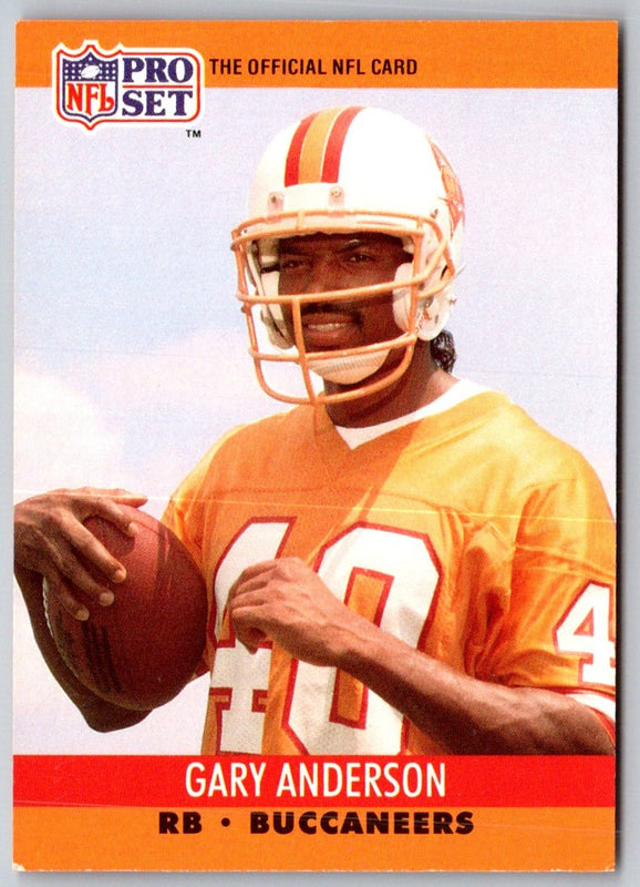1990 Pro Set Gary Anderson #652