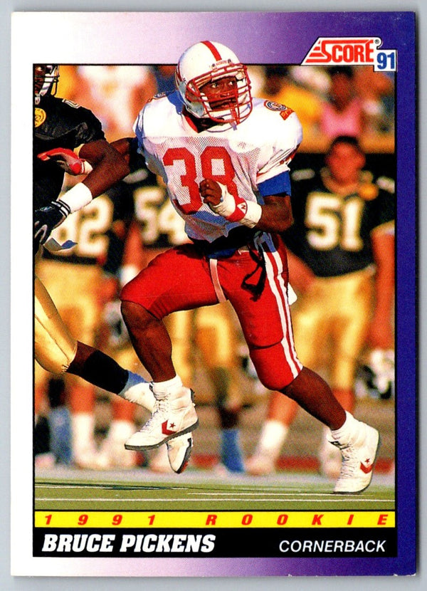 1991 Score Bruce Pickens #615 Rookie