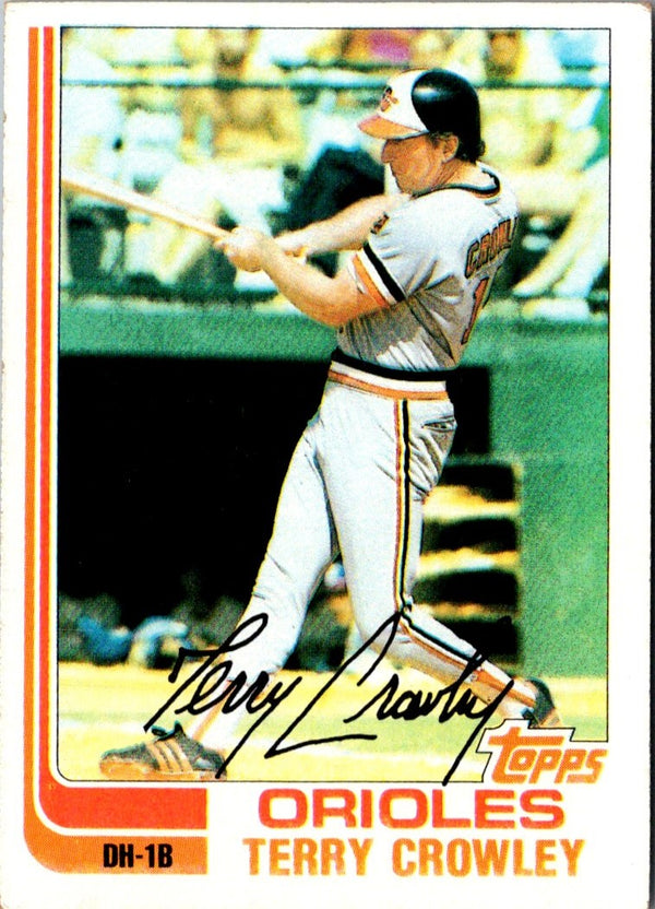 1982 Topps Terry Crowley #232