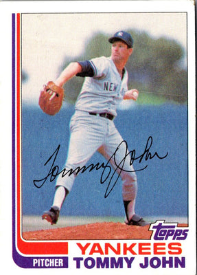 1982 Topps Tommy John #75