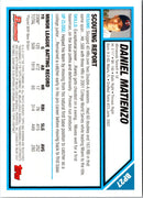 2007 Bowman Prospects Daniel Matienzo