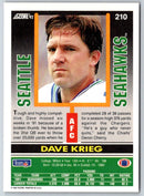 1992 Score Dave Krieg