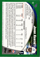2002 Topps MVP Promotion Jevon Kearse #NNO