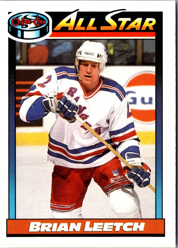 1991 O-Pee-Chee Brian Leetch #269