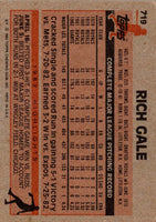 1983 Topps Rich Gale #719
