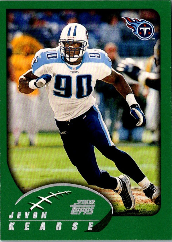 2002 Topps MVP Promotion Jevon Kearse #NNO