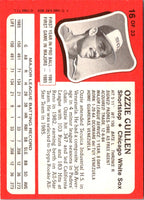 1986 Topps Kay-Bee Young Superstars of Baseball Ozzie Guillen #16