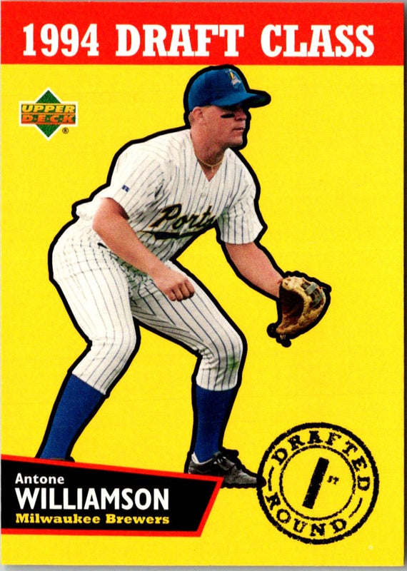1995 Upper Deck Minors Future Stock Antone Williamson #218