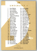 1993 Classic Checklist 1