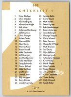 1993 Classic Checklist 1 #148