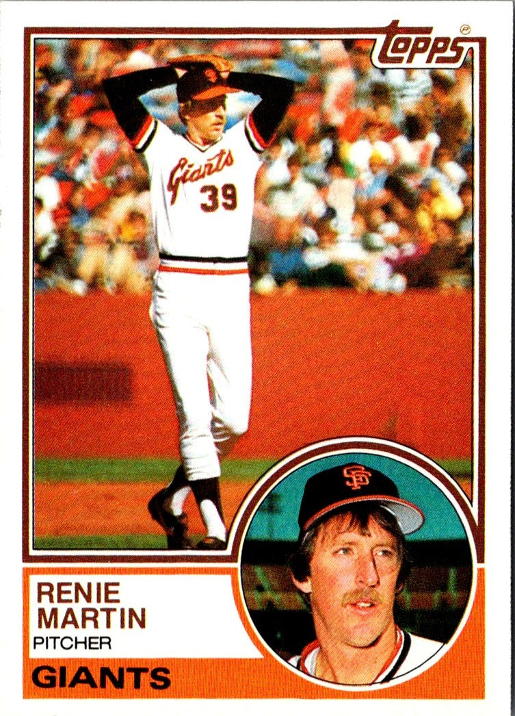 1983 Topps Renie Martin