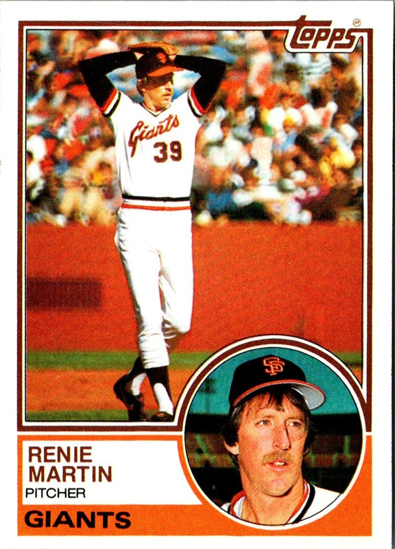 1983 Topps Renie Martin #263 EX