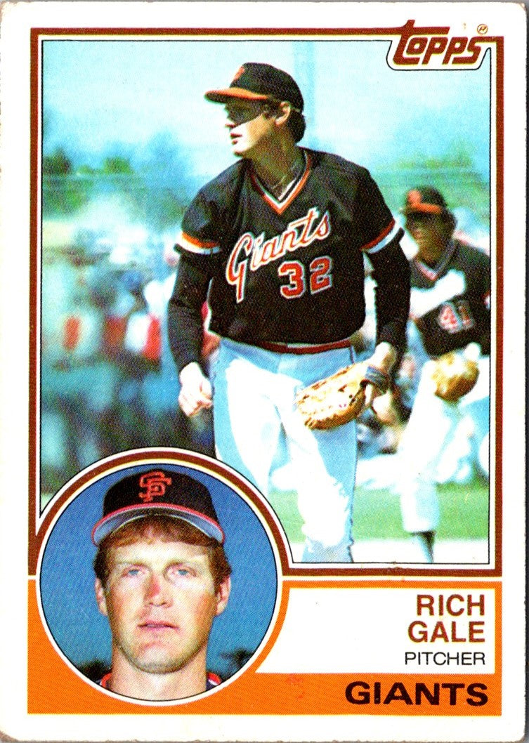 1983 Topps Rich Gale