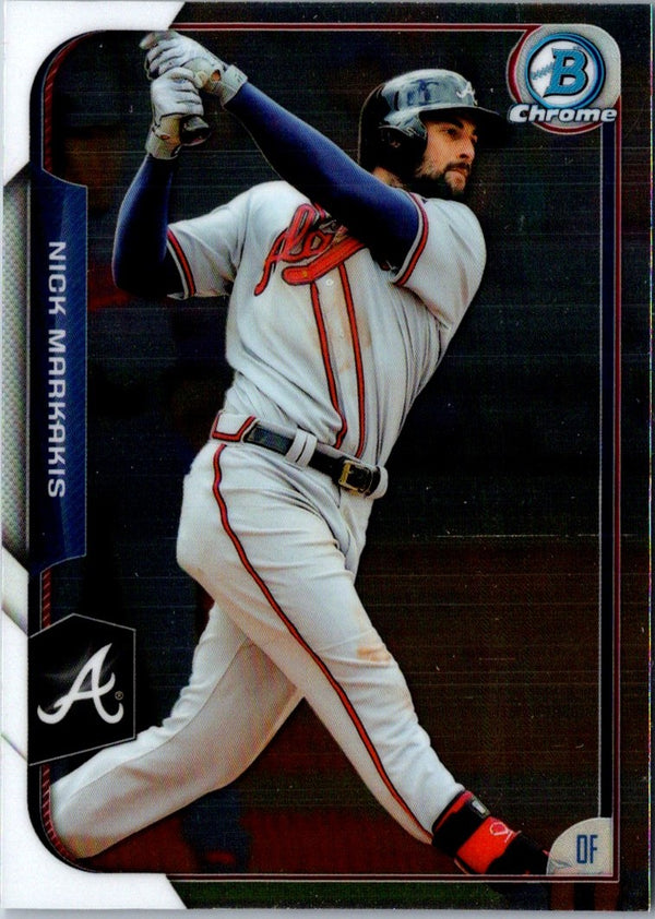 2015 Bowman Chrome Nick Markakis #146