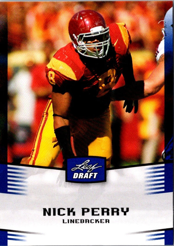 2012 Leaf Draft Nick Perry #38