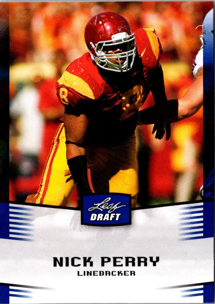 2012 Leaf Draft Nick Perry