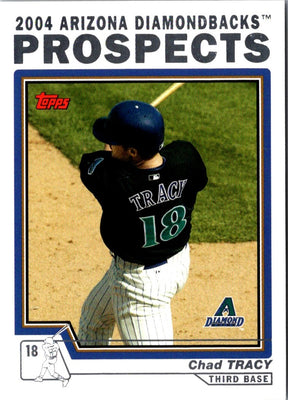 2004 Topps Traded & Rookies Chad Tracy #T91