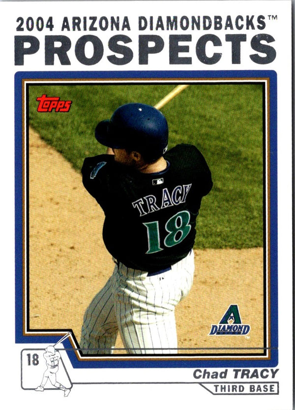 2004 Topps Traded & Rookies Chad Tracy #T91