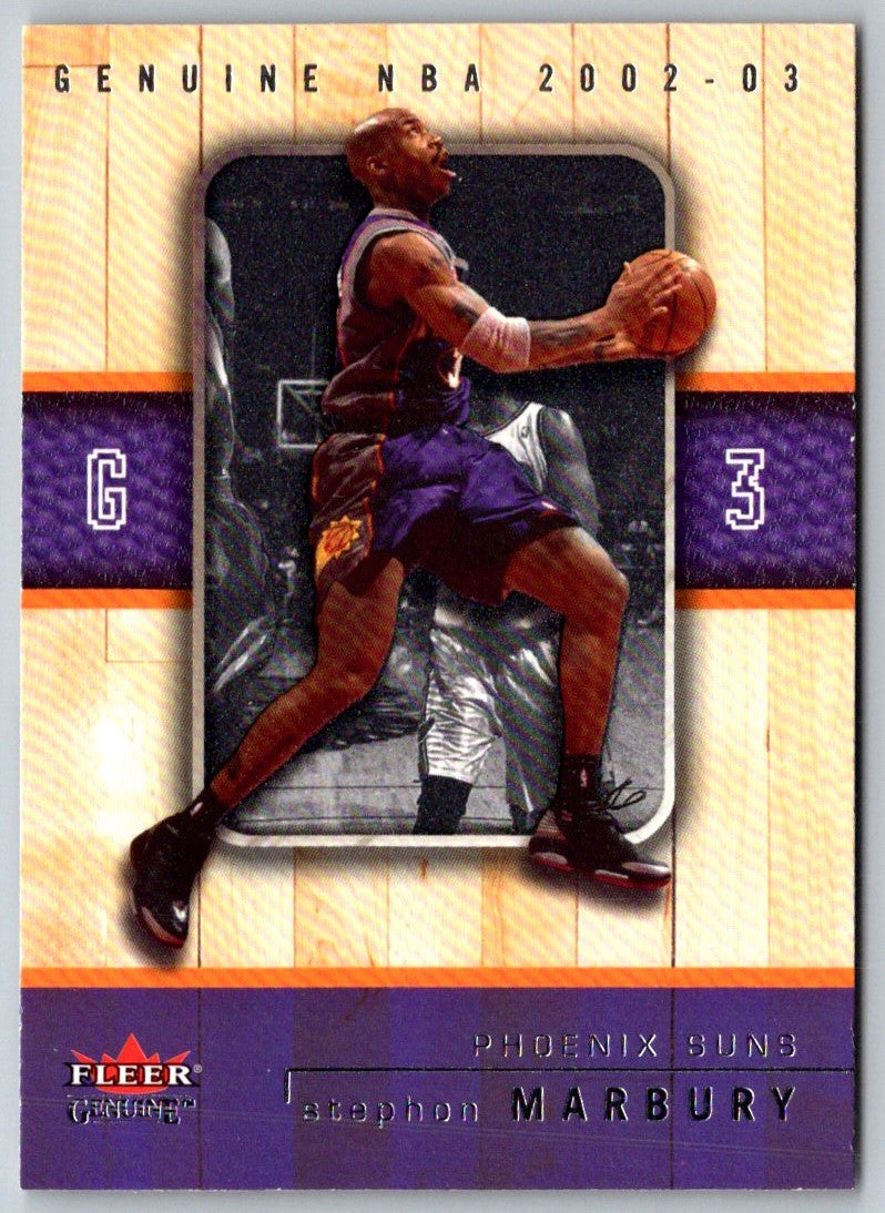 2002 Fleer Genuine Stephon Marbury