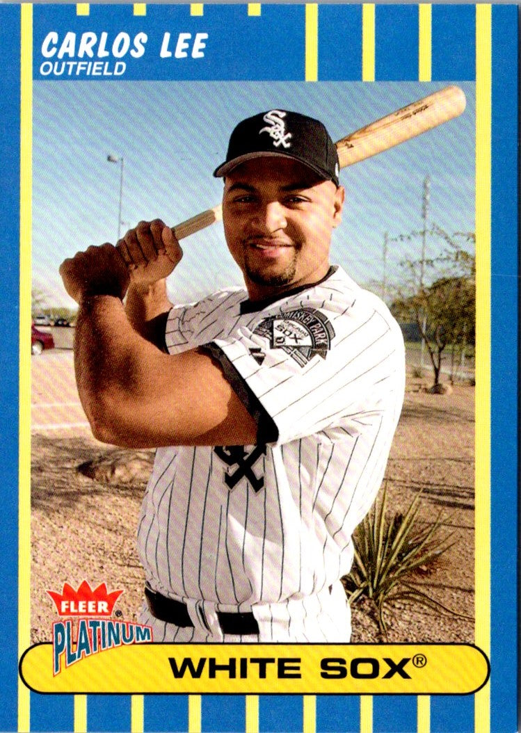 2003 Fleer Platinum Carlos Lee