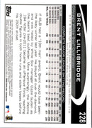 2012 Topps Brent Lillibridge