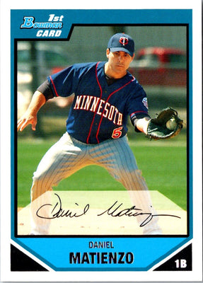 2007 Bowman Prospects Daniel Matienzo #BP27
