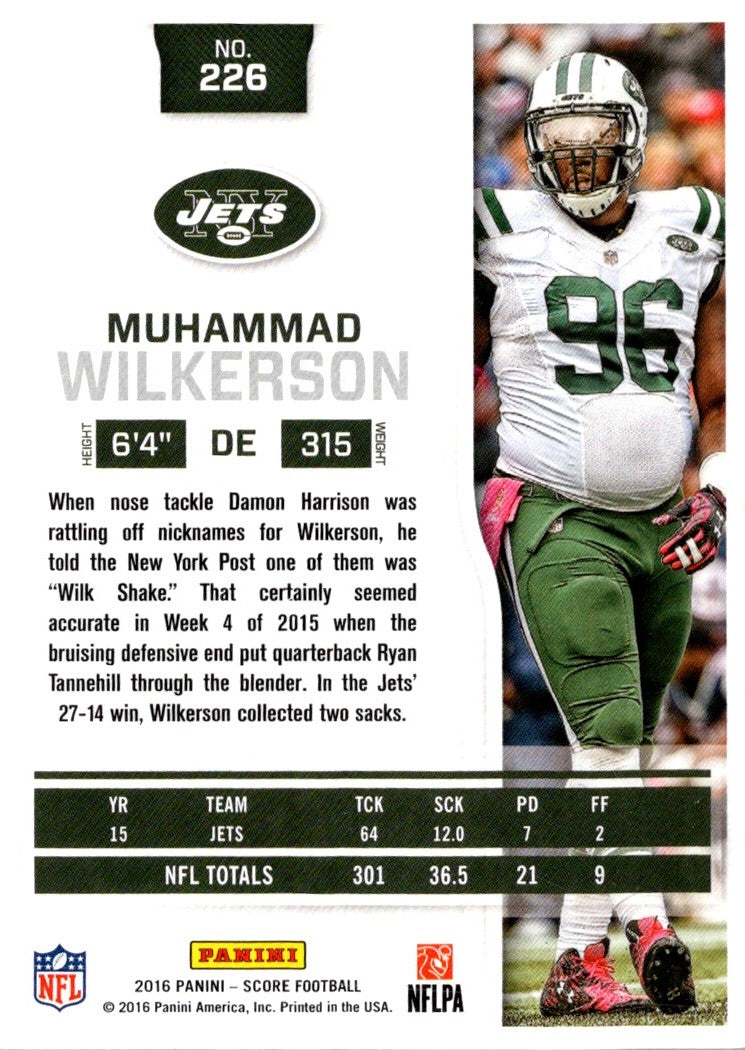 2016 Score Muhammad Wilkerson