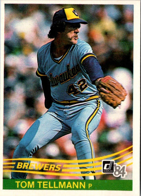 1984 Donruss Tom Tellmann #149