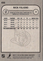 2011 O-Pee-Chee Nick Foligno #486
