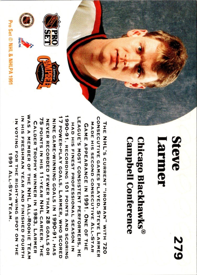 1991 Pro Set Steve Larmer