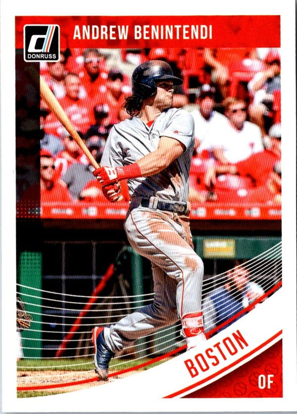 2018 Donruss Andrew Benintendi #169
