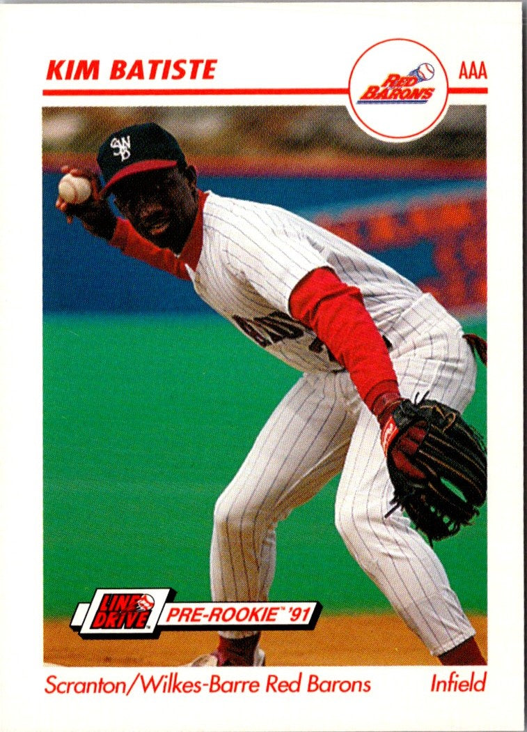 1991 Line Drive AAA Kim Batiste
