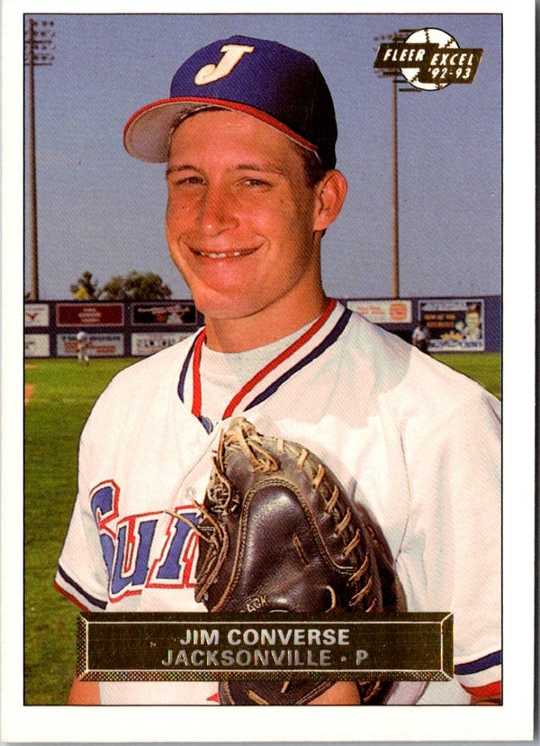 1992 Fleer Excel Jim Converse #222