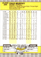 1989 Fleer Dale Murphy #596