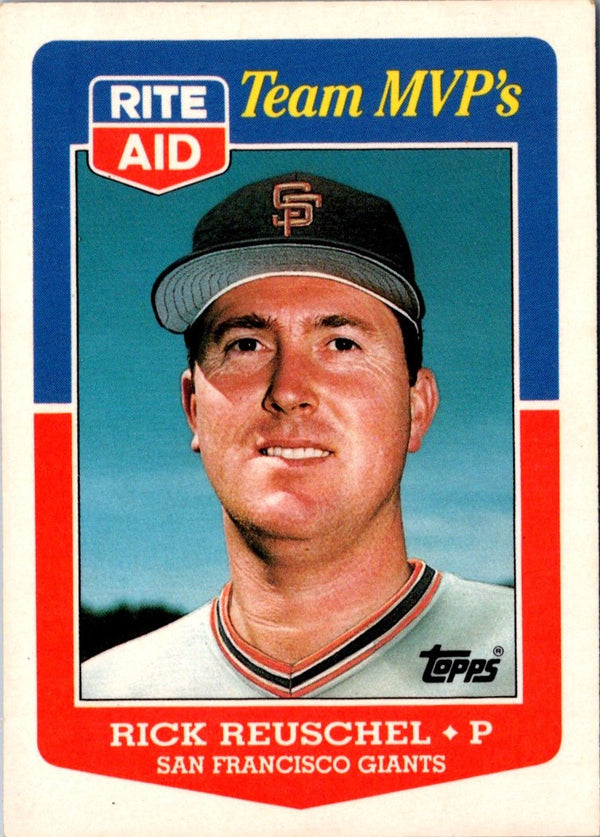 1988 Topps Rite-Aid Team MVP's Rick Reuschel #30