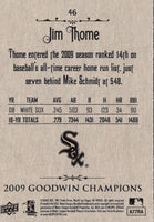 2009 Upper Deck Goodwin Champions Jim Thome #46
