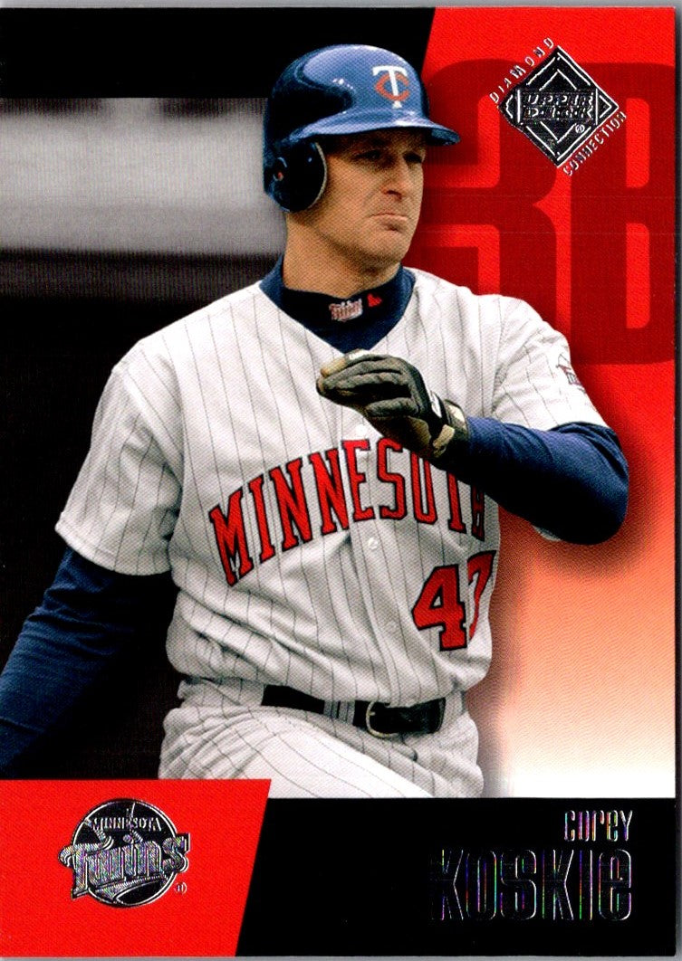 2002 Upper Deck Diamond Connection Corey Koskie