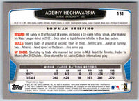 2014 Bowman Adeiny Hechavarria #131