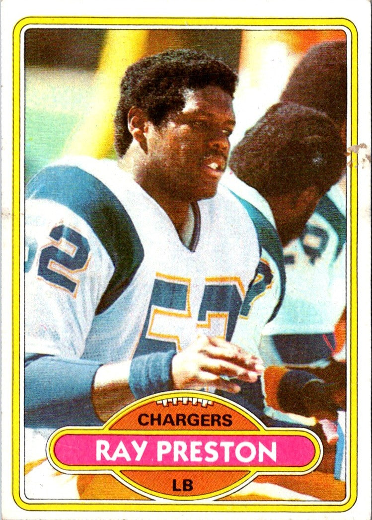 1980 Topps Ray Preston