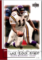2001 Upper Deck Top Tier Daunte Culpepper #95