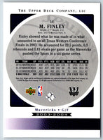 2003 Upper Deck Standing O Michael Finley #14