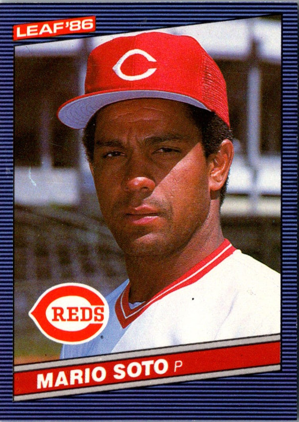 1986 Leaf Mario Soto #119