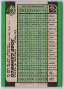 1991 Bowman Jose Canseco