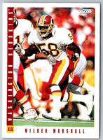 1995 Score Wilber Marshall #30