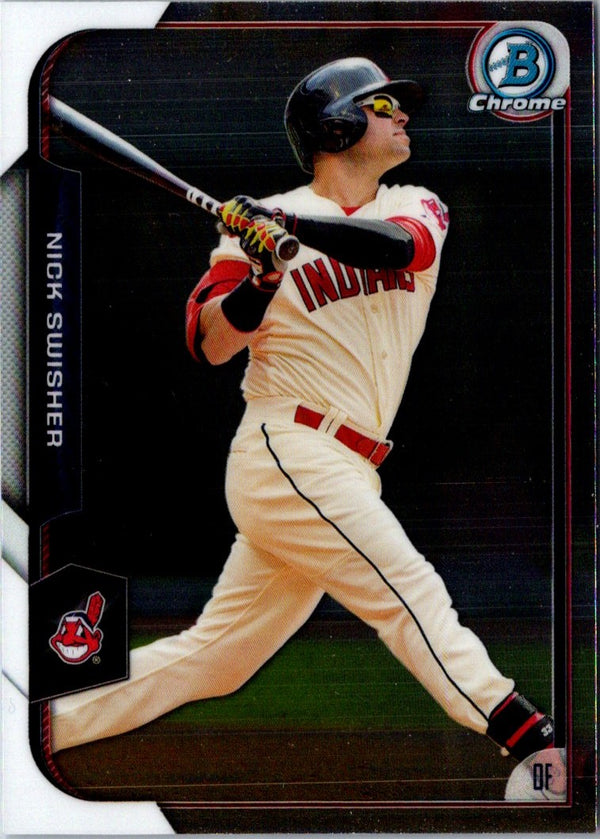 2015 Bowman Chrome Nick Swisher #129