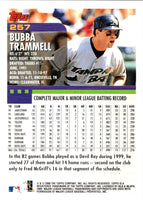 2000 Topps Bubba Trammell #257