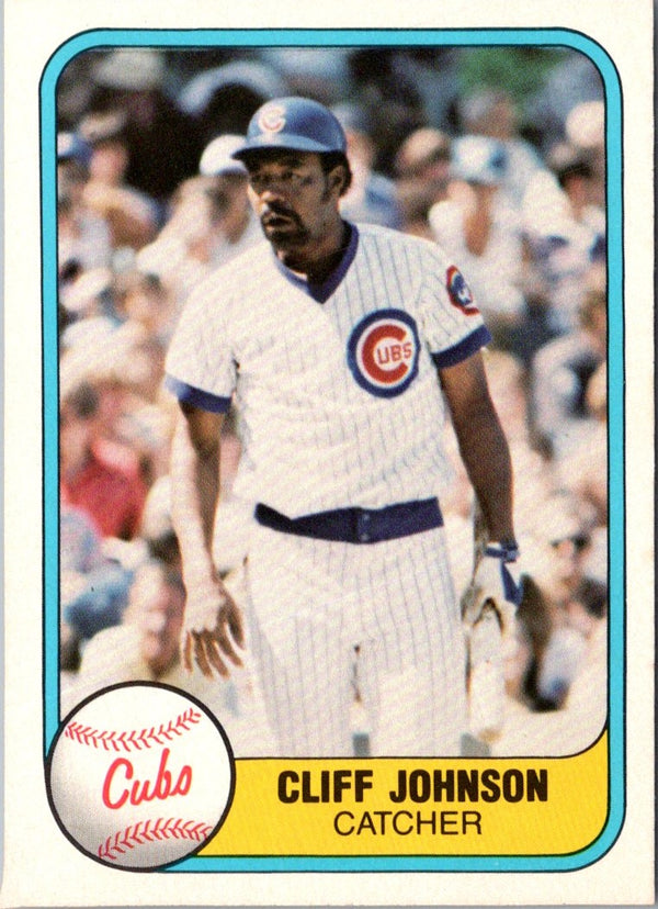 1981 Fleer Cliff Johnson #303