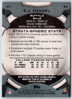 2013 Topps Strata E.J. Manuel #83