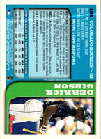 1997 Bowman Chrome Refractors Derrick Gibson #179